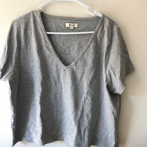 V-Neck Setlist Boxy Top Madewell